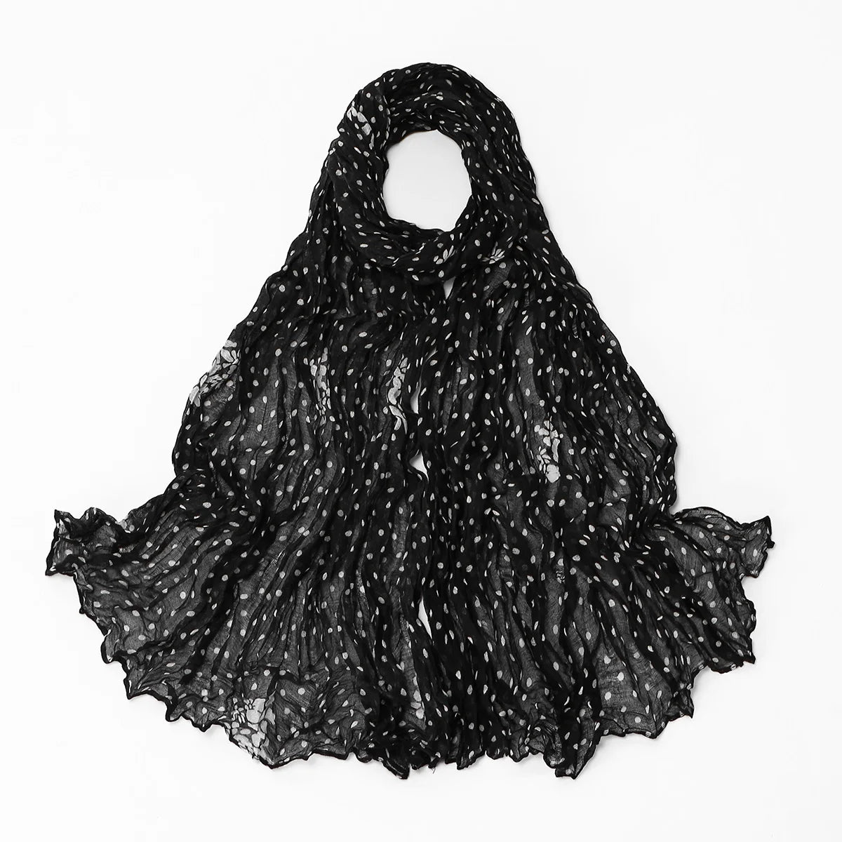 Crinkle Pleated Tie-Dye Hijab — view 53 of 83