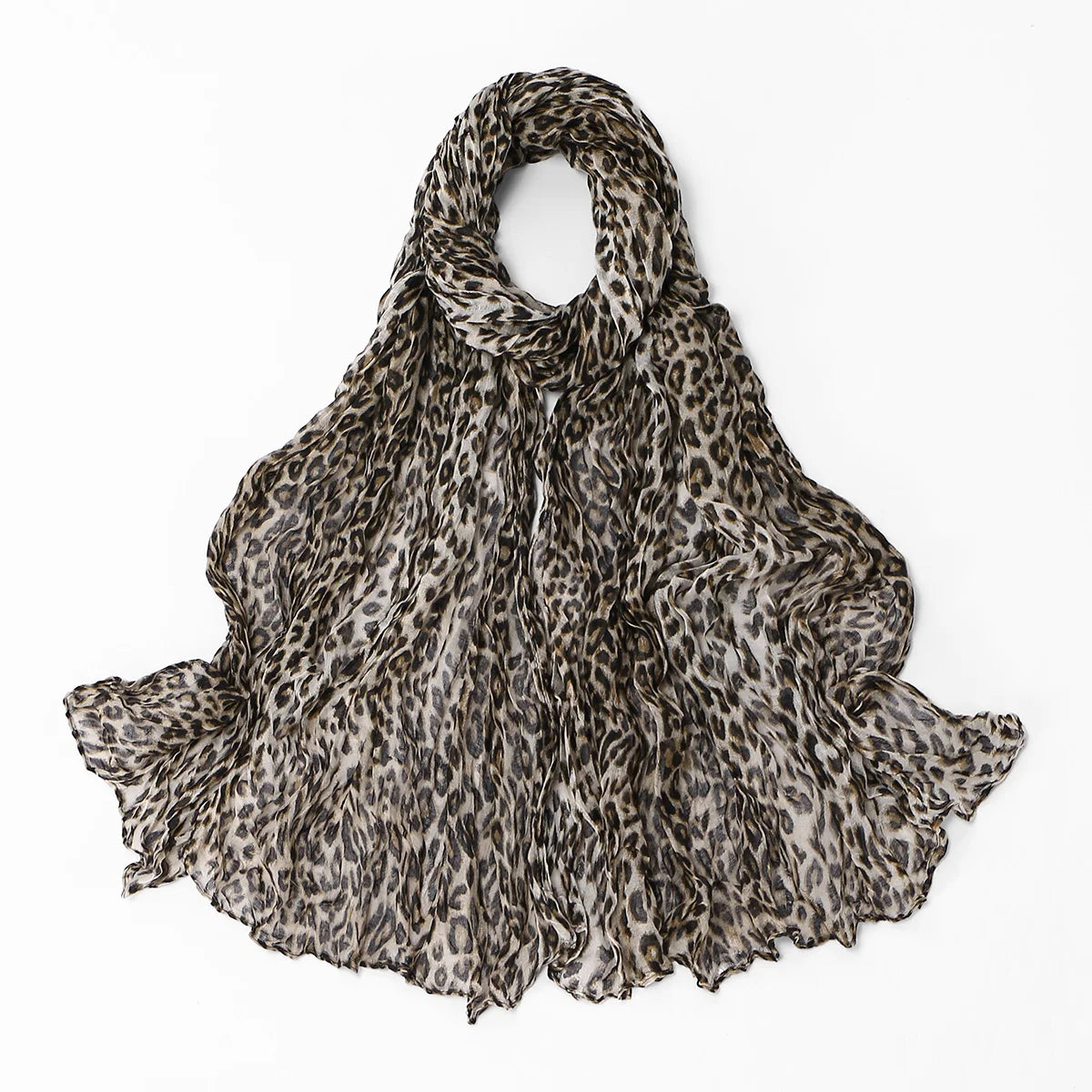 Crinkle Pleated Tie-Dye Hijab — view 80 of 83