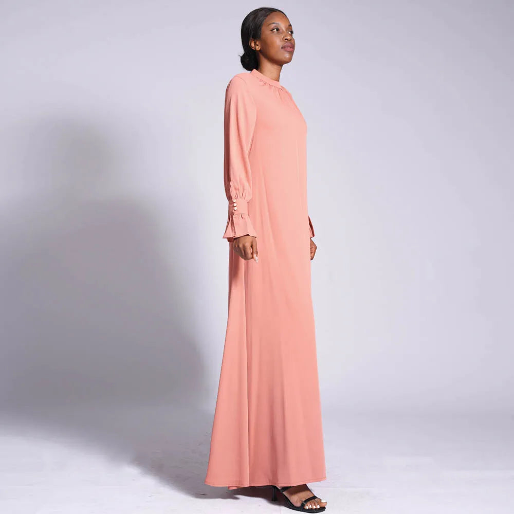 High-Neck Maxi Prayer Dress — view 13 of 32