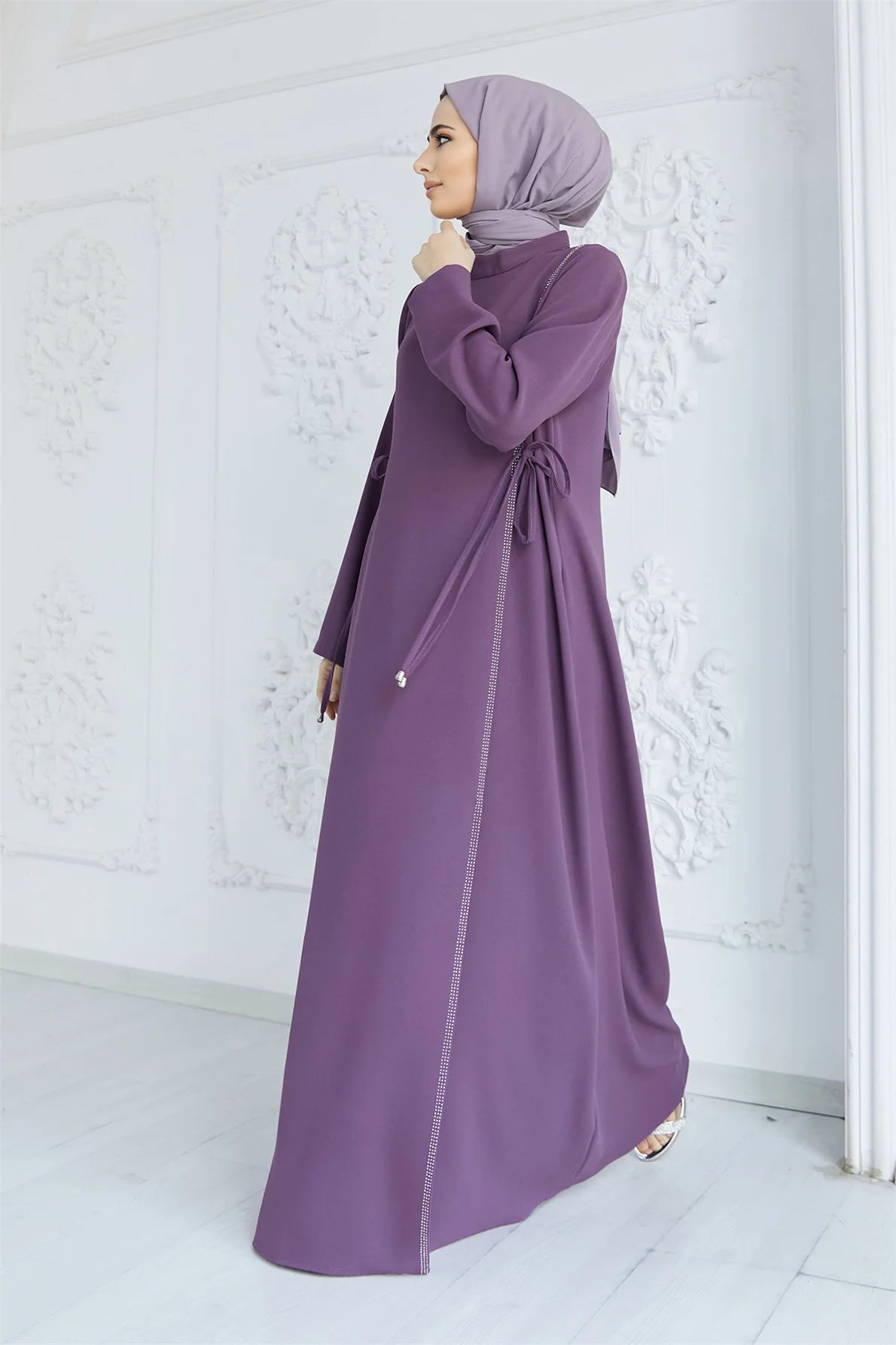 Everyday Abaya with Diamanté Detail