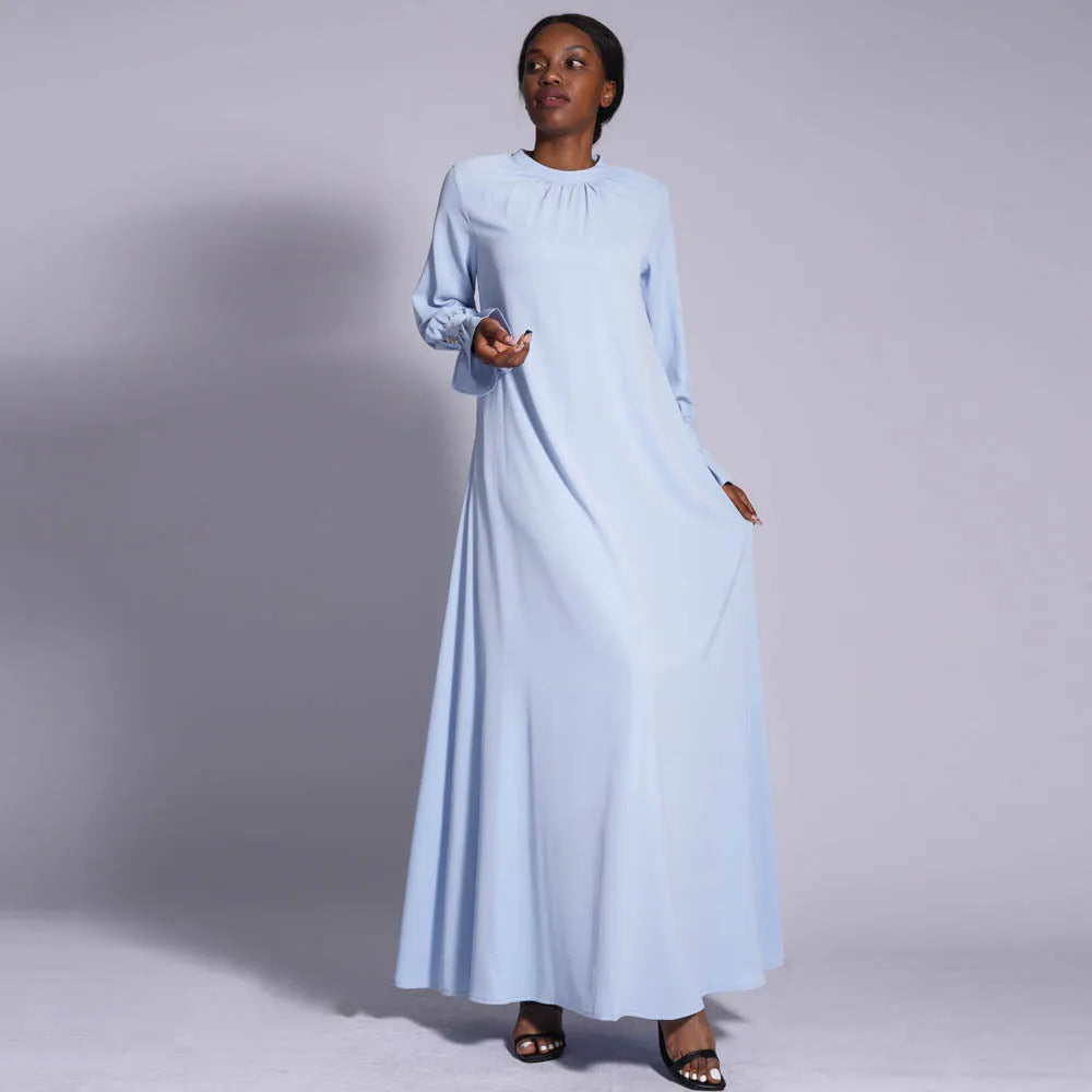 High-Neck Maxi Prayer Dress — view 15 of 32