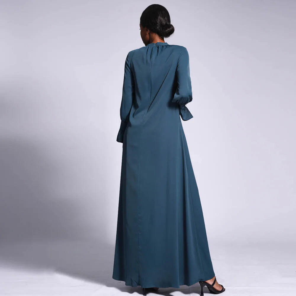 High-Neck Maxi Prayer Dress — view 26 of 32