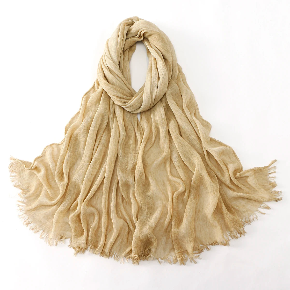Crinkle Pleated Tie-Dye Hijab — view 48 of 83