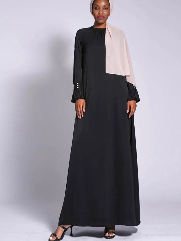 High-Neck Maxi Prayer Dress — view 32 of 32