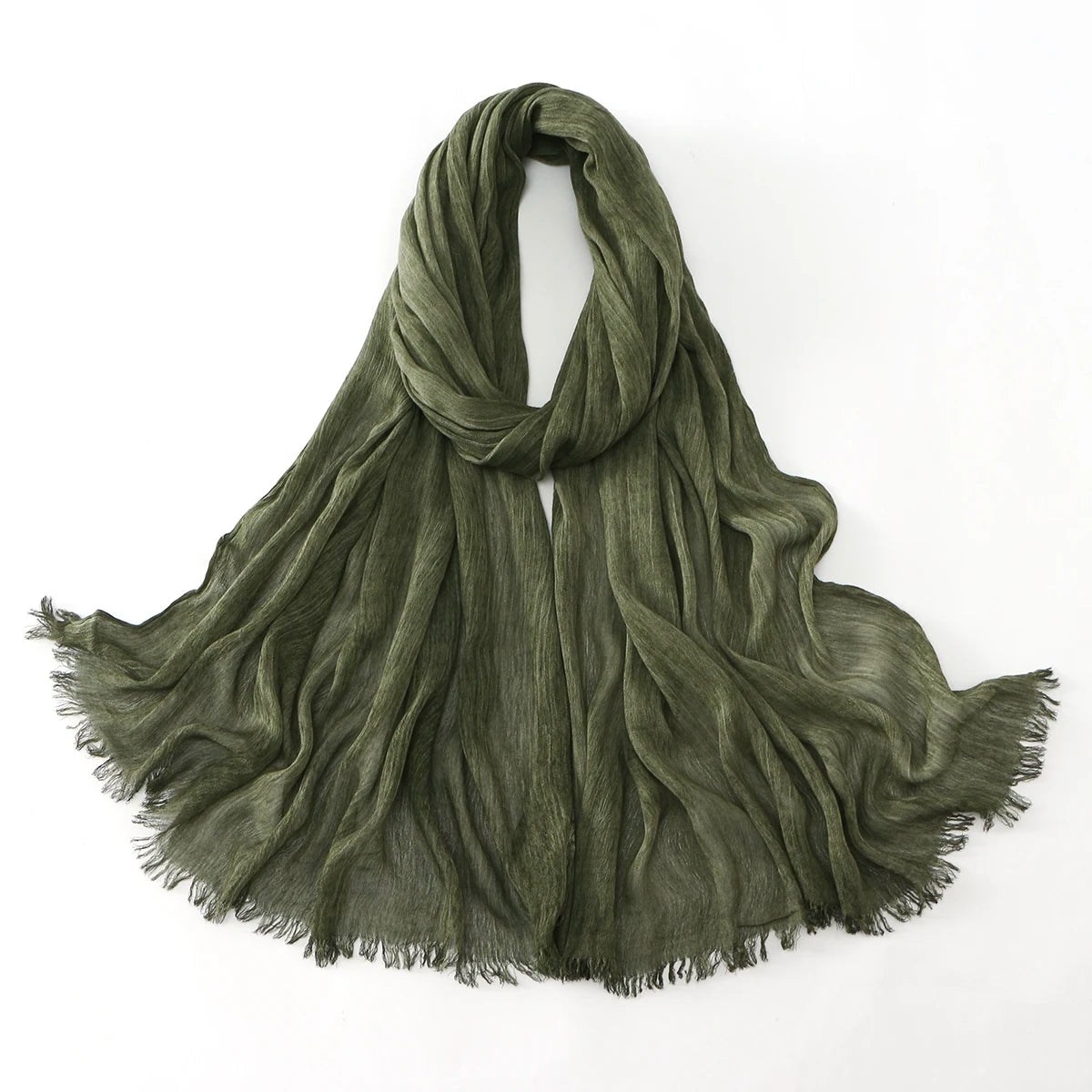Crinkle Pleated Tie-Dye Hijab — view 83 of 83