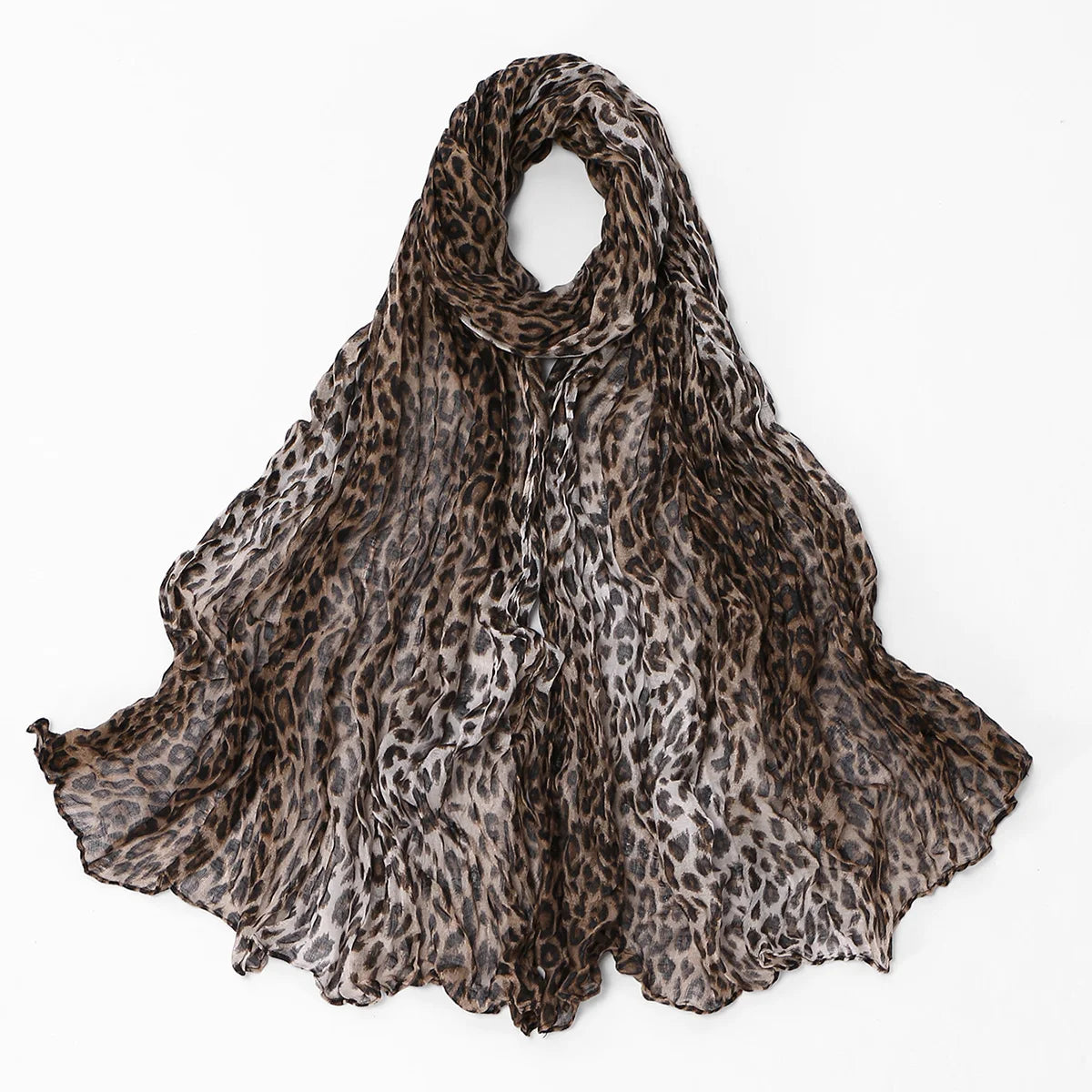 Crinkle Pleated Tie-Dye Hijab — view 56 of 83