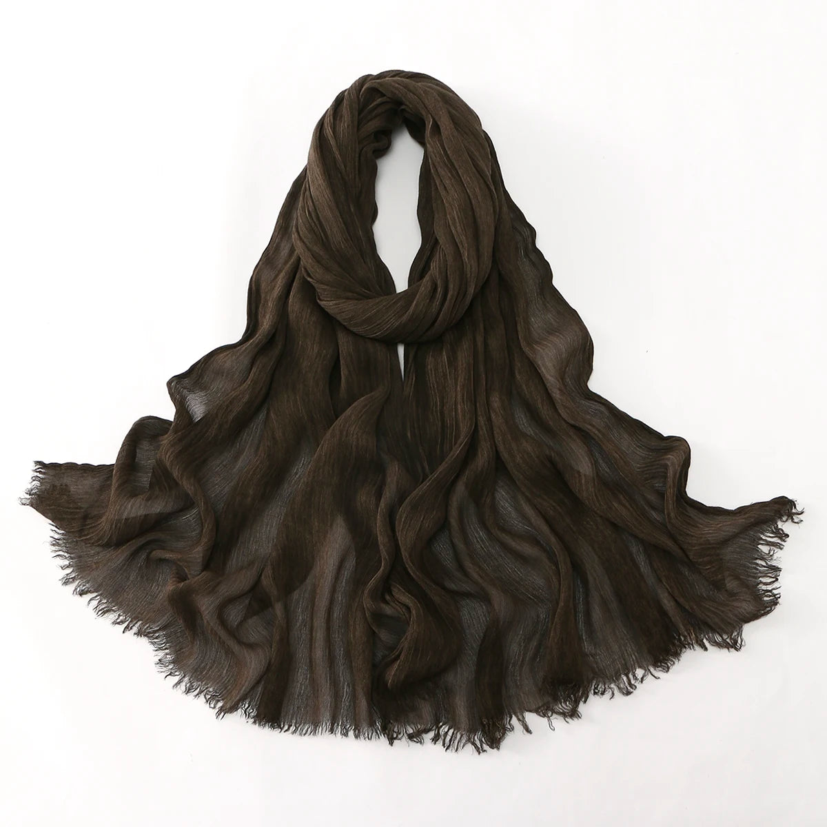 Crinkle Pleated Tie-Dye Hijab — view 77 of 83