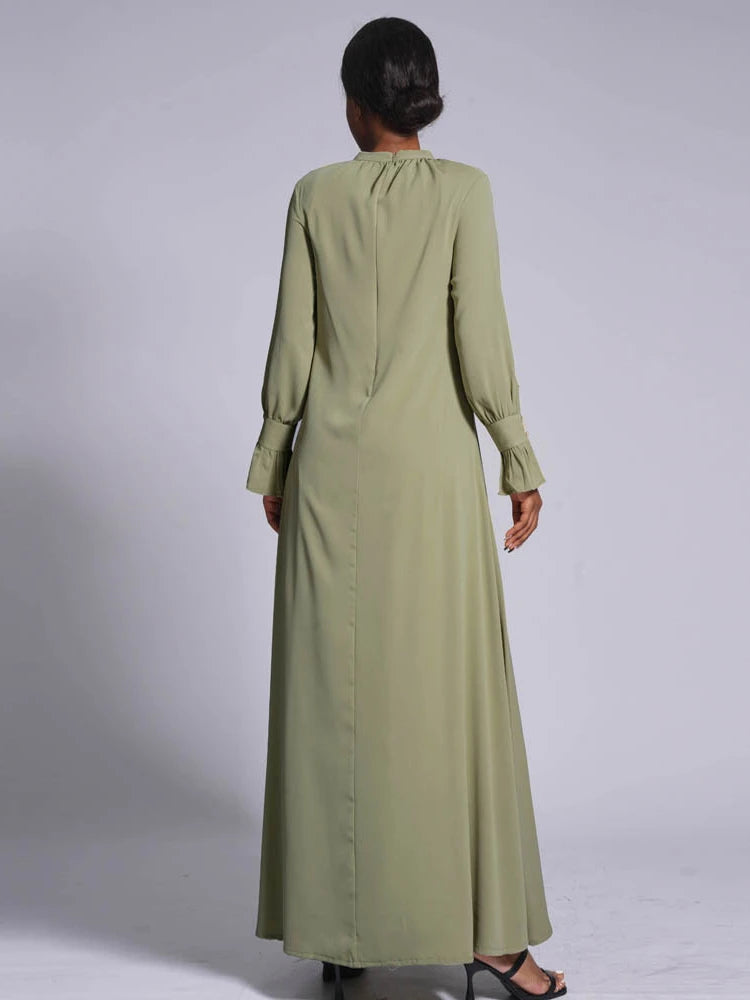 High-Neck Maxi Prayer Dress — view 4 of 32