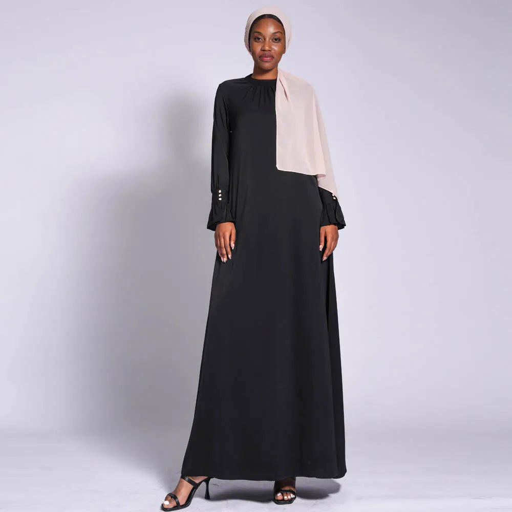 High-Neck Maxi Prayer Dress — view 10 of 32