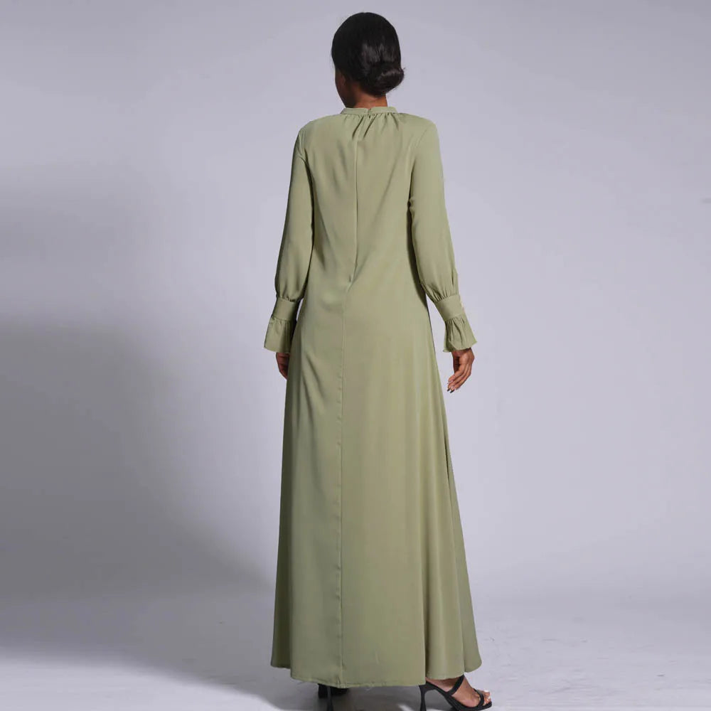 High-Neck Maxi Prayer Dress — view 23 of 32