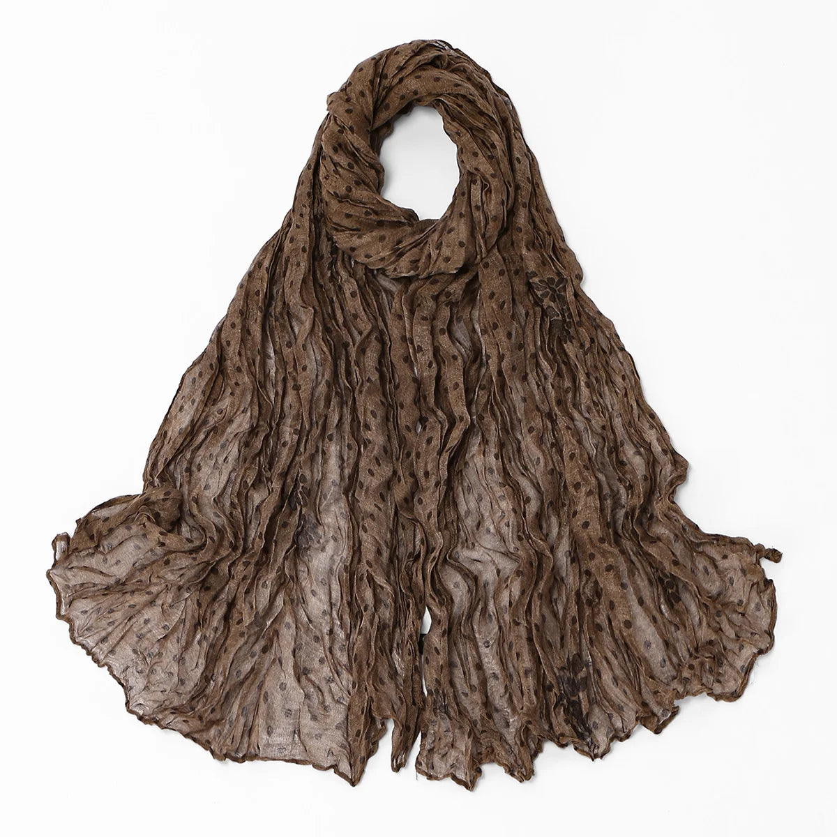 Crinkle Pleated Tie-Dye Hijab — view 73 of 83