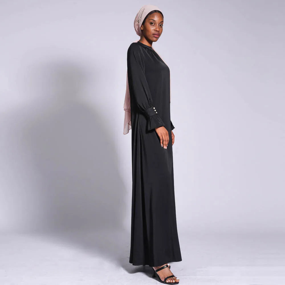 High-Neck Maxi Prayer Dress — view 11 of 32
