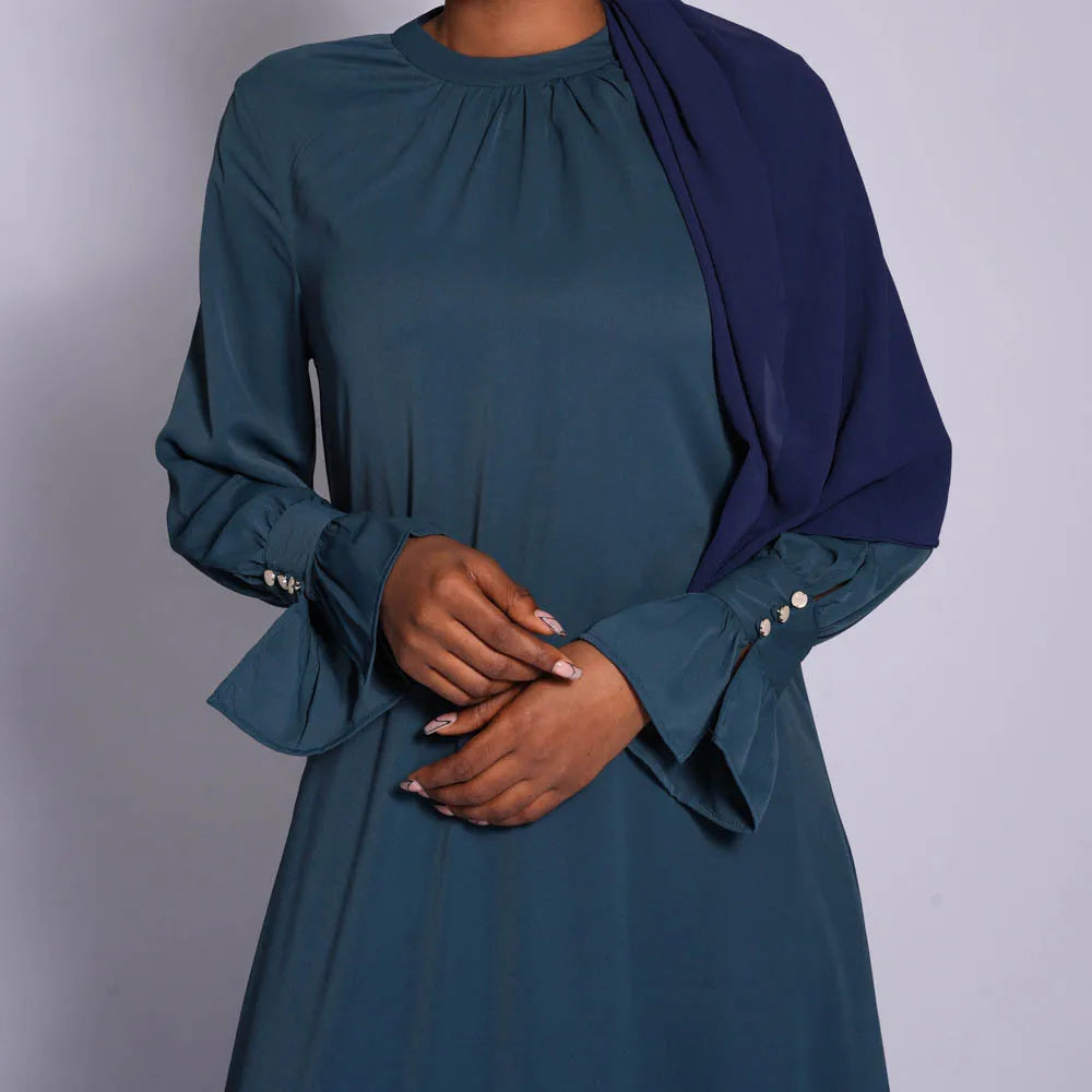 High-Neck Maxi Prayer Dress — view 27 of 32