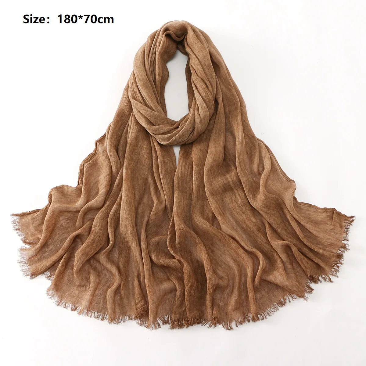Crinkle Pleated Tie-Dye Hijab — view 76 of 83