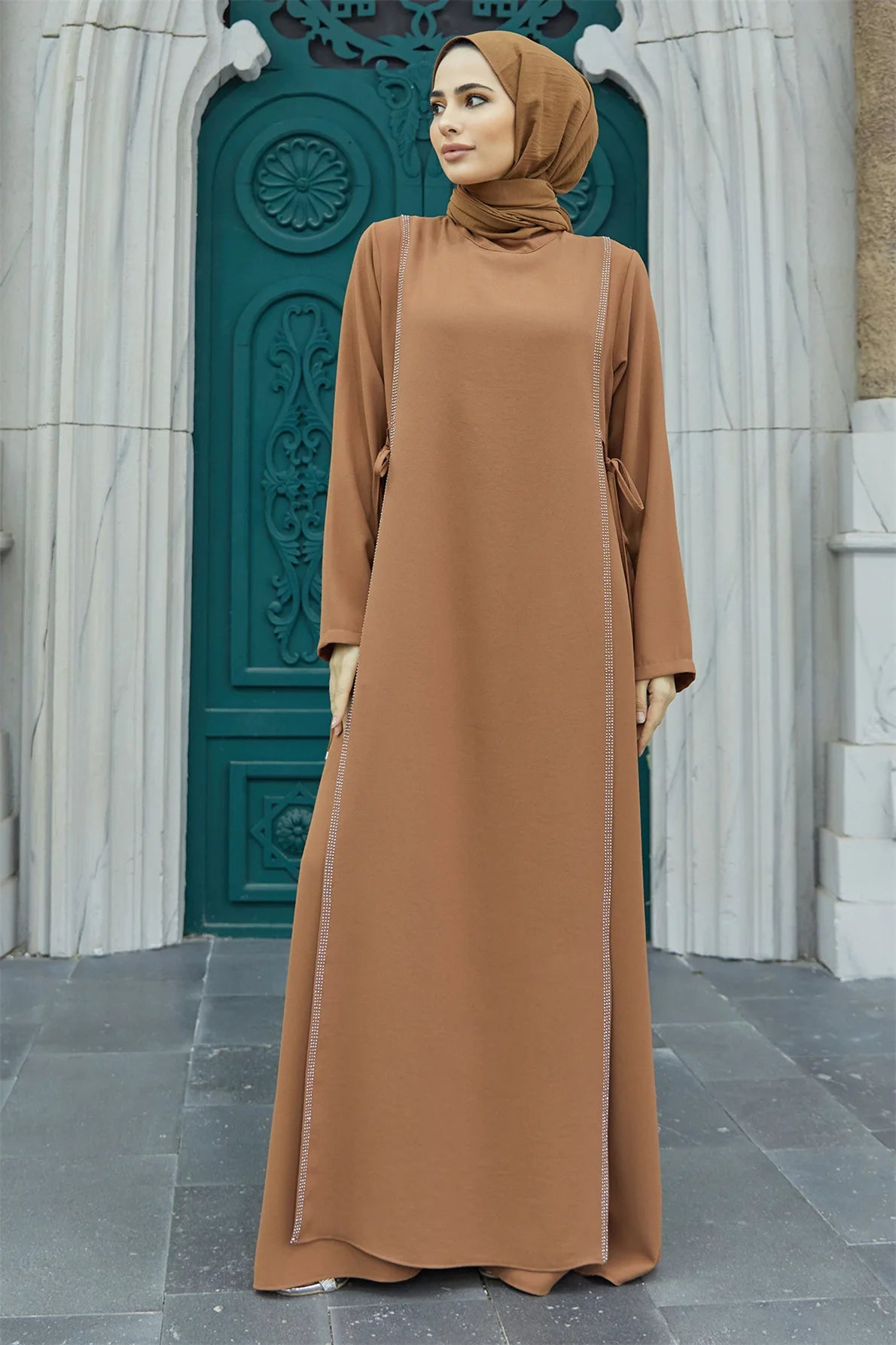 Everyday Abaya with Diamanté Detail