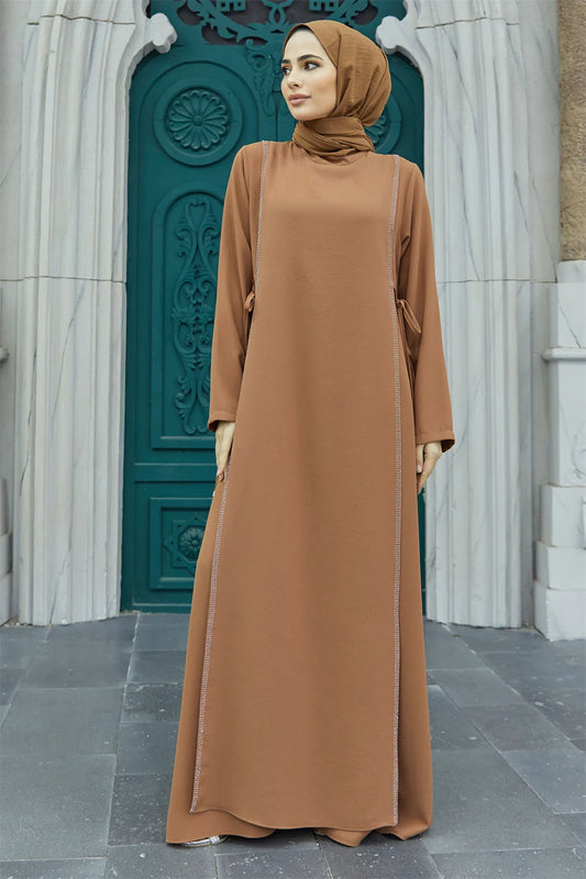 Everyday Abaya with Diamanté Detail