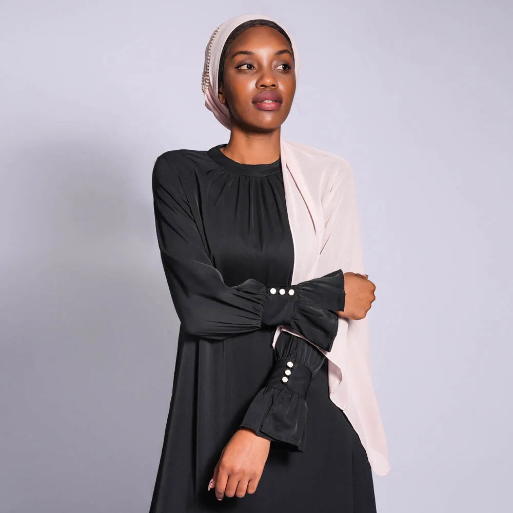 High-Neck Maxi Prayer Dress — view 9 of 32