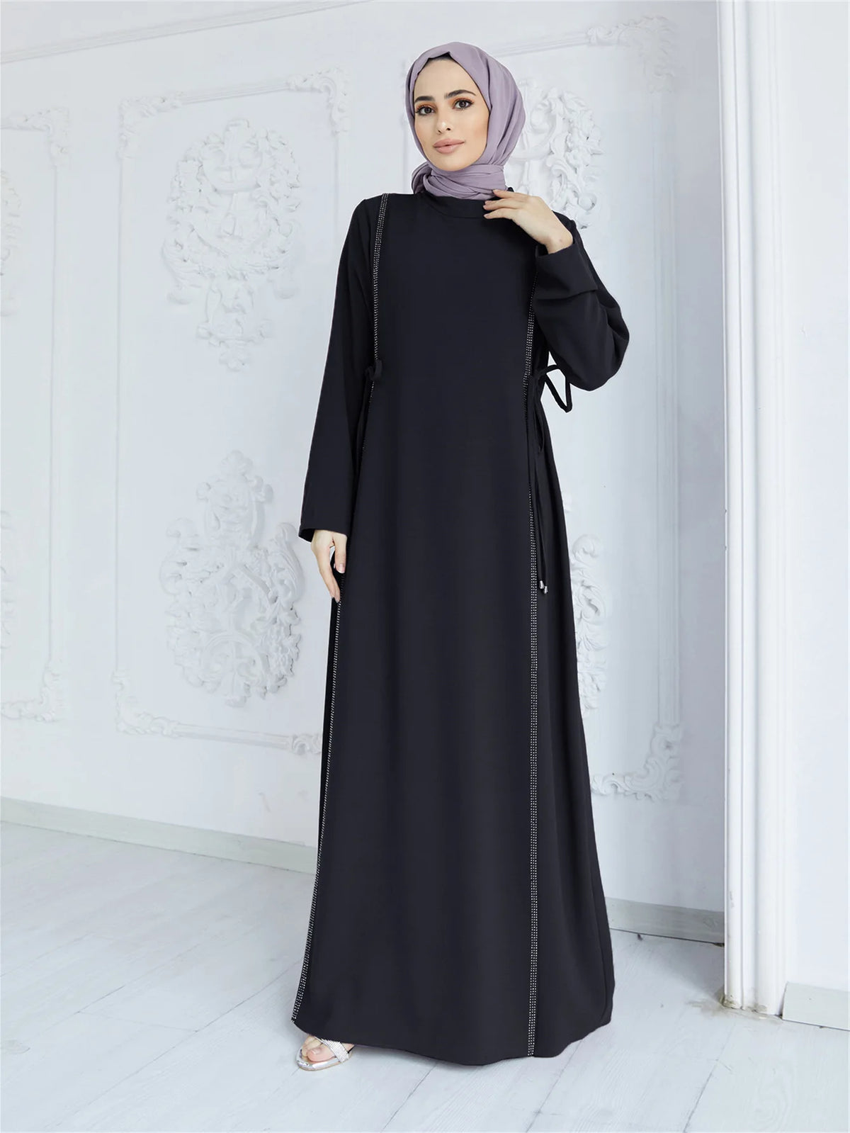 Everyday Abaya with Diamanté Detail