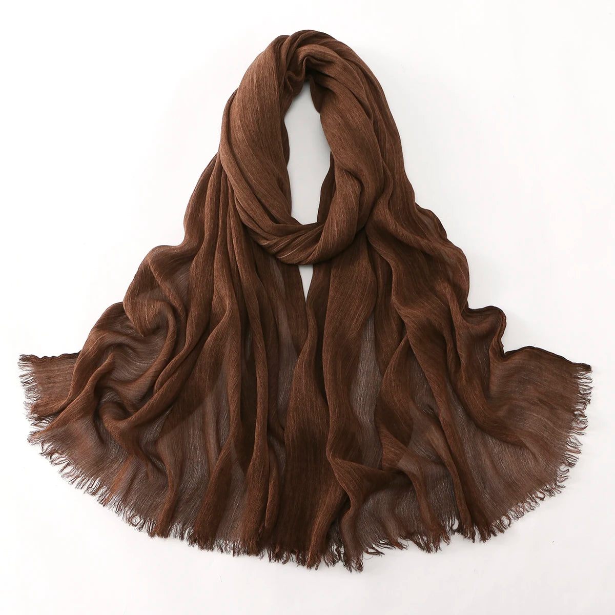 Crinkle Pleated Tie-Dye Hijab — view 82 of 83