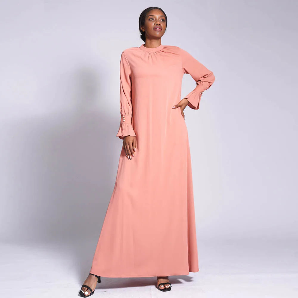 High-Neck Maxi Prayer Dress — view 12 of 32
