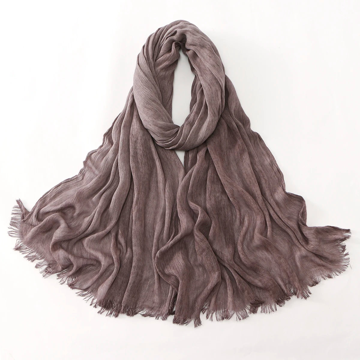 Crinkle Pleated Tie-Dye Hijab — view 47 of 83