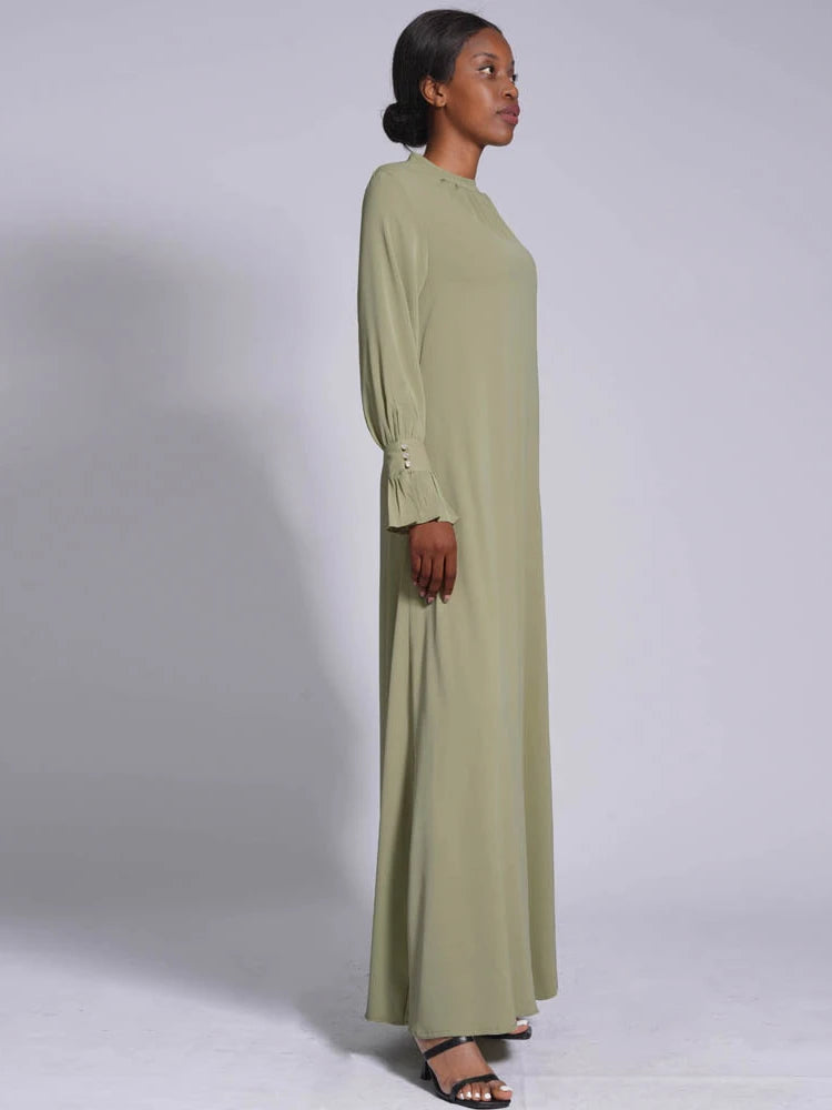 High-Neck Maxi Prayer Dress — view 3 of 32