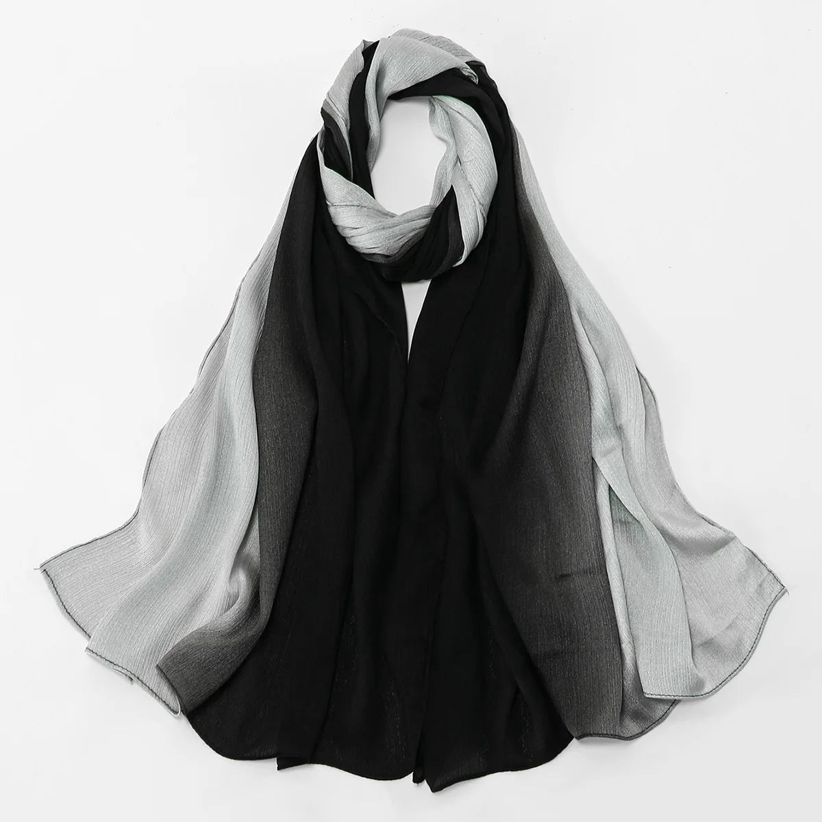 Sama Gradient Crinkle Hijab — view 9 of 20