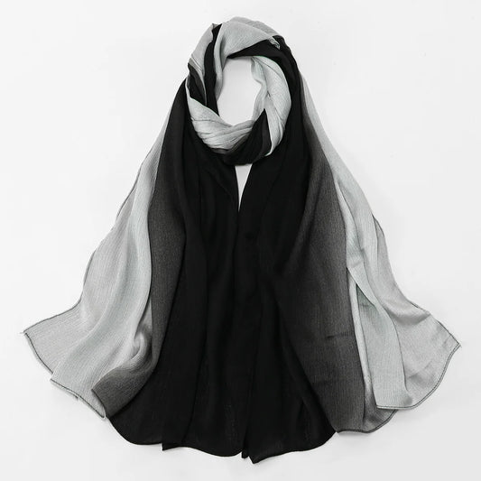 Sama Gradient Crinkle Hijab — view 9 of 20