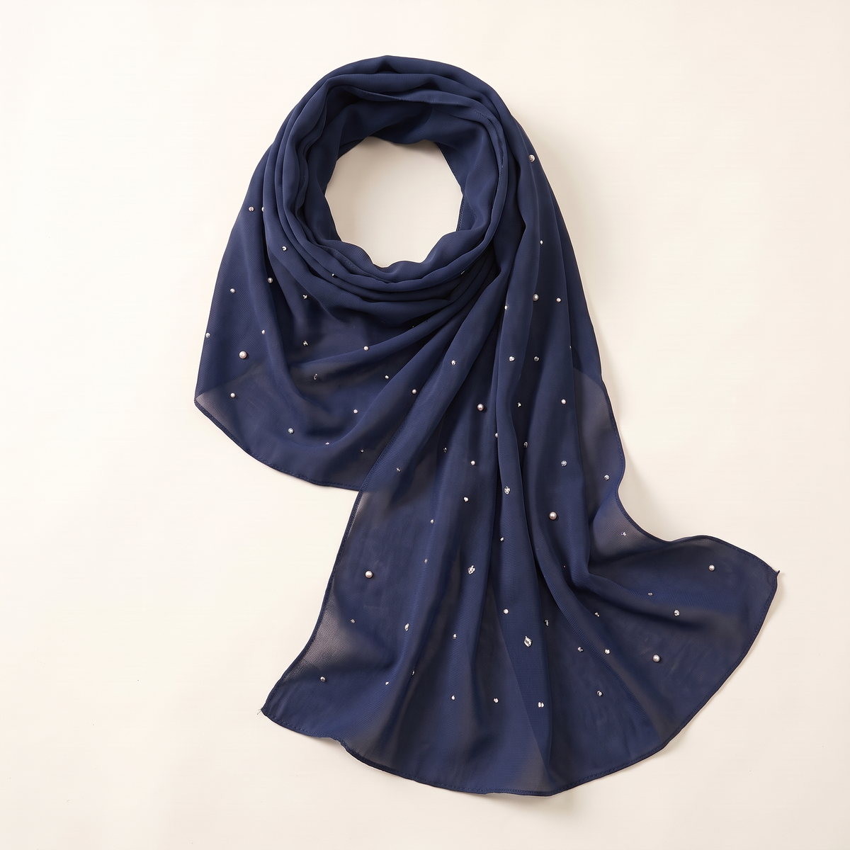 Lamya evening instant hijab in navy