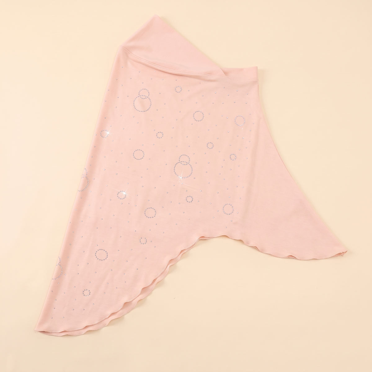 Crystal-Set Ready to Wear Hijab in Blush