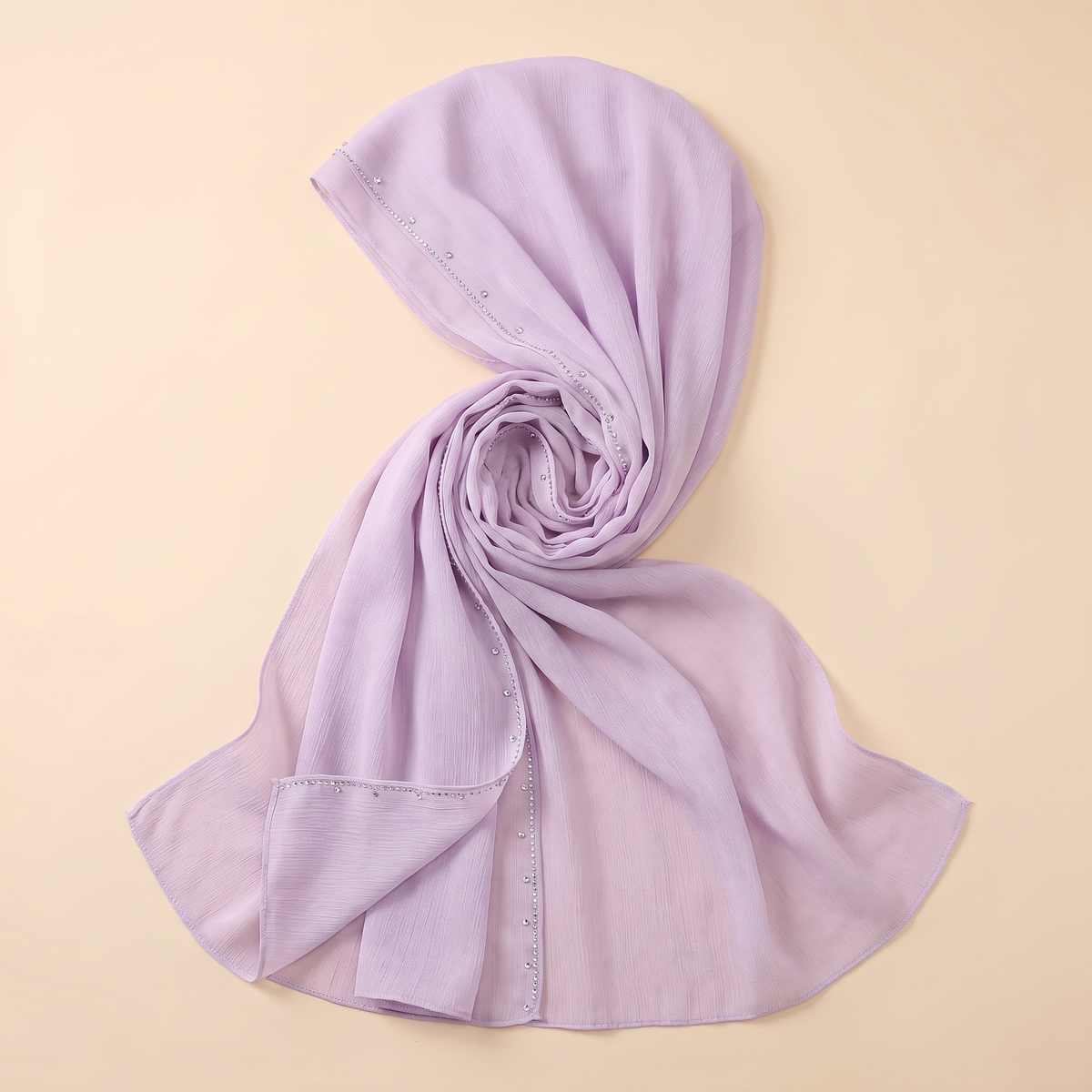 Draped Shayla Wrap Instant Hijab in Lilac