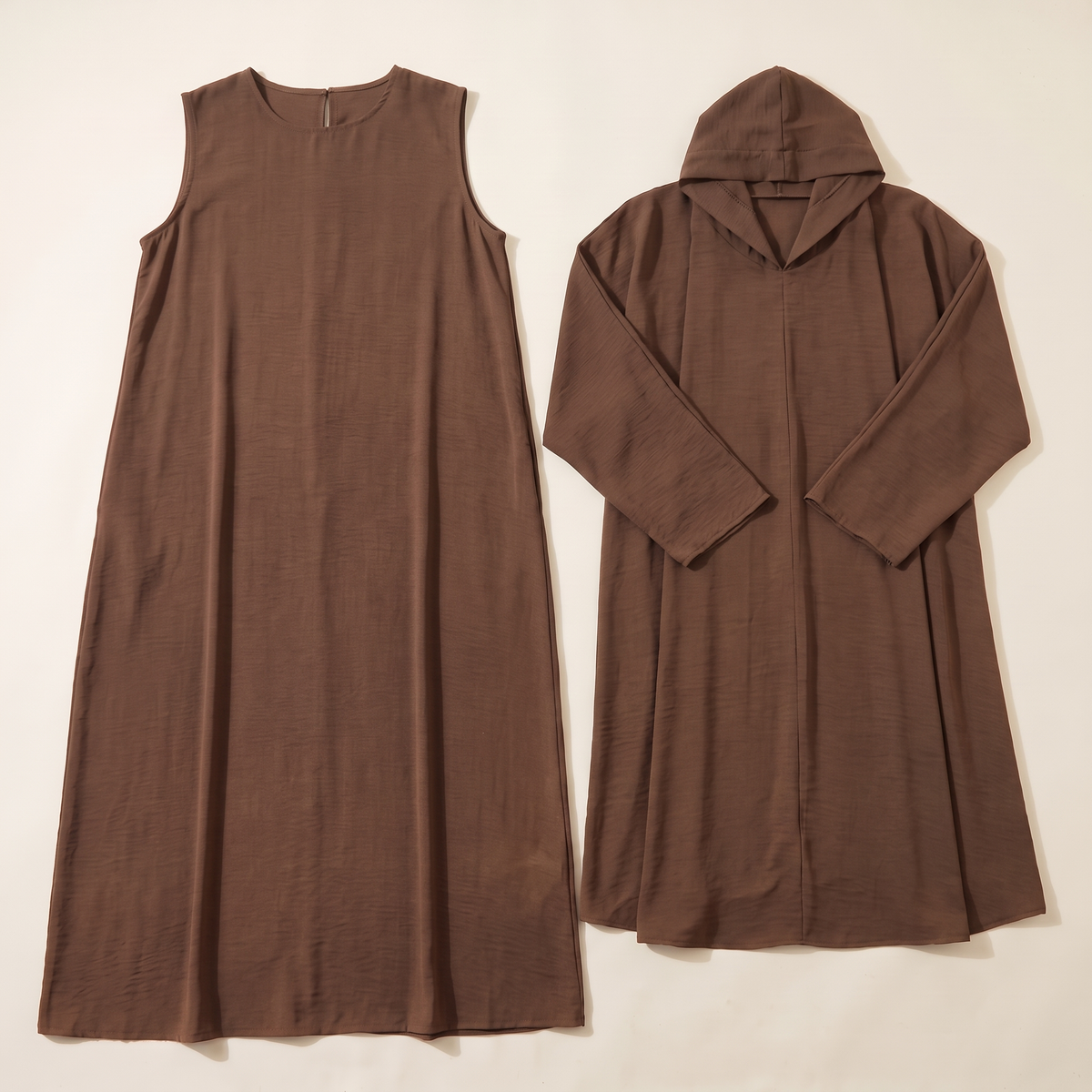 Full-Cover Khimar Prayer Set – Coffee