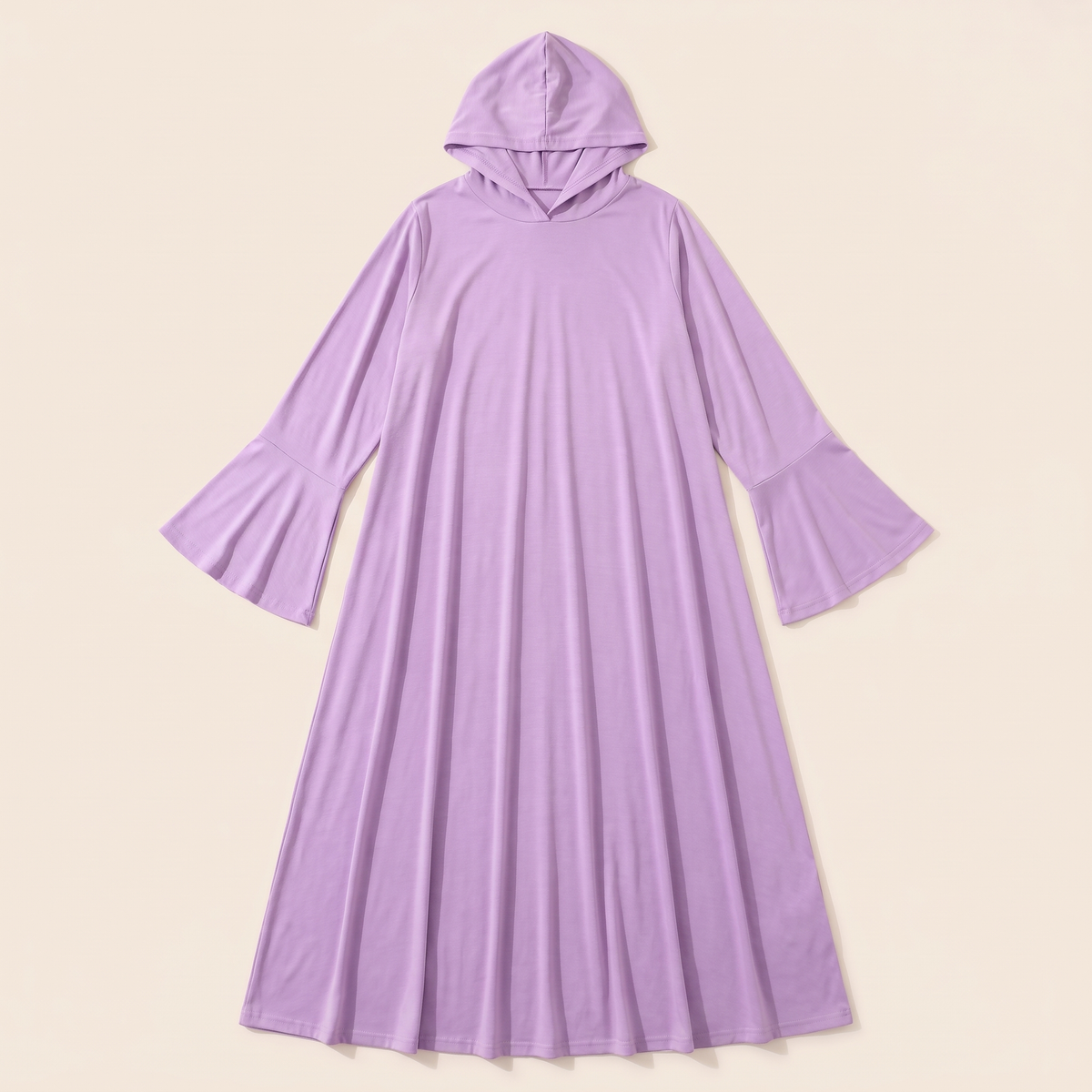 Hooded One-Piece Prayer Dress – Lilac