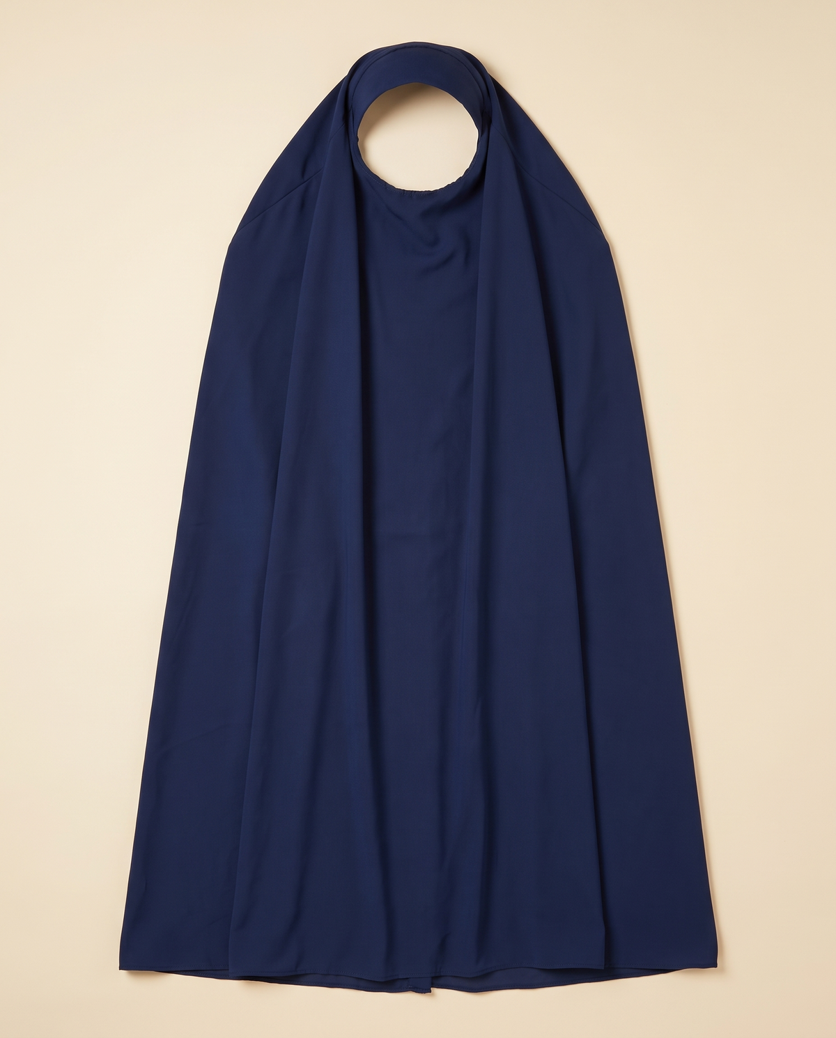 Long Khimar Overhead Prayer Scarf – Navy