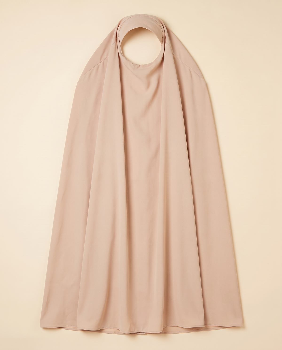 Long Khimar Overhead Prayer Scarf – Apricot