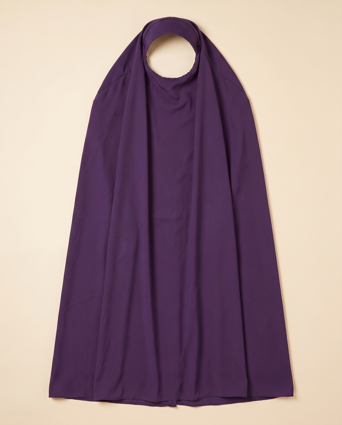 Long Khimar Overhead Prayer Scarf – Purple