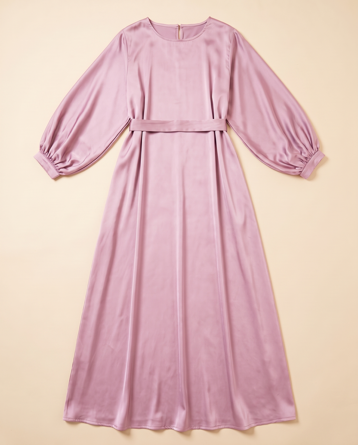 Loose Pull-On Abaya for Everyday – Blush Pink