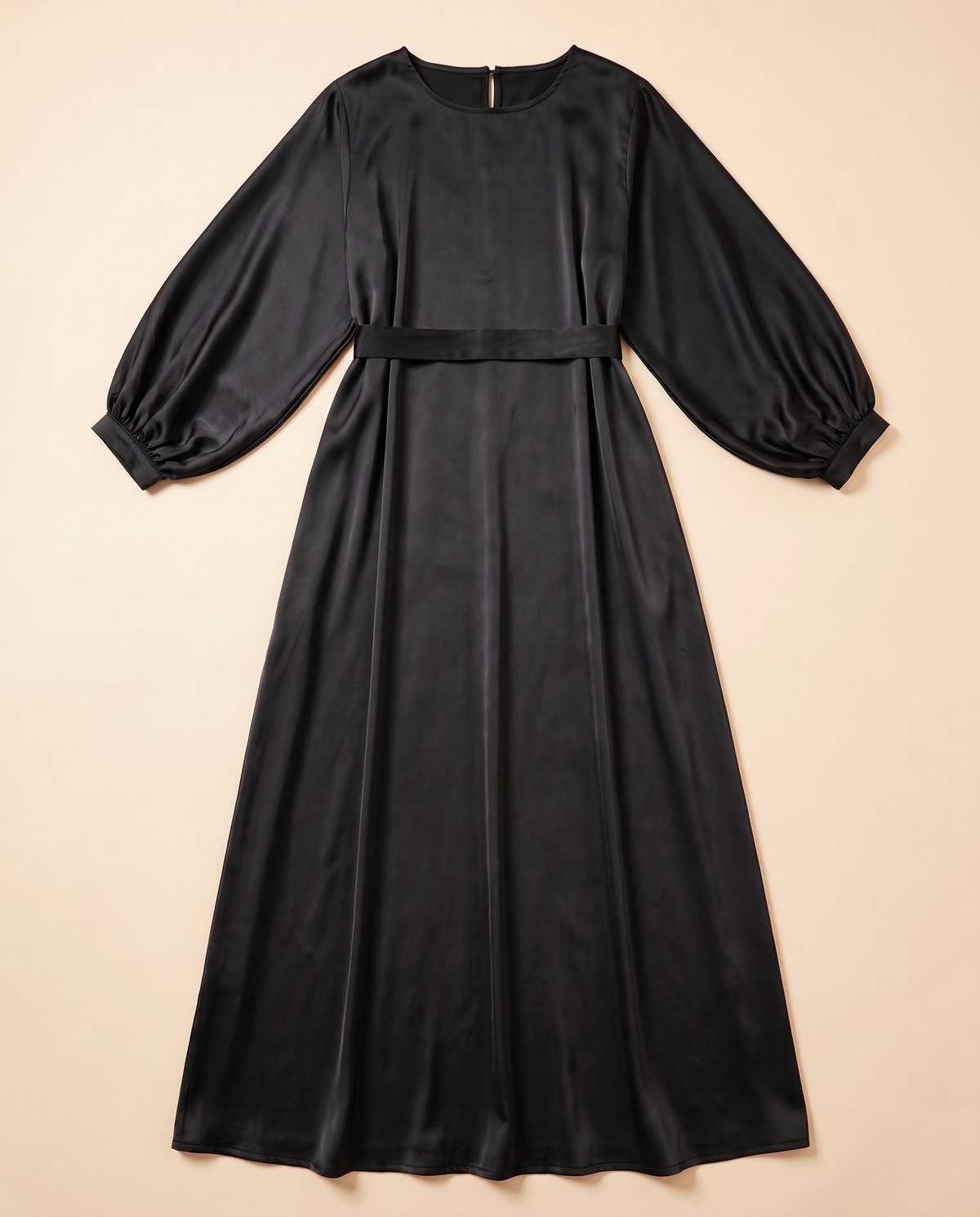 Loose Pull-On Abaya for Everyday – Black