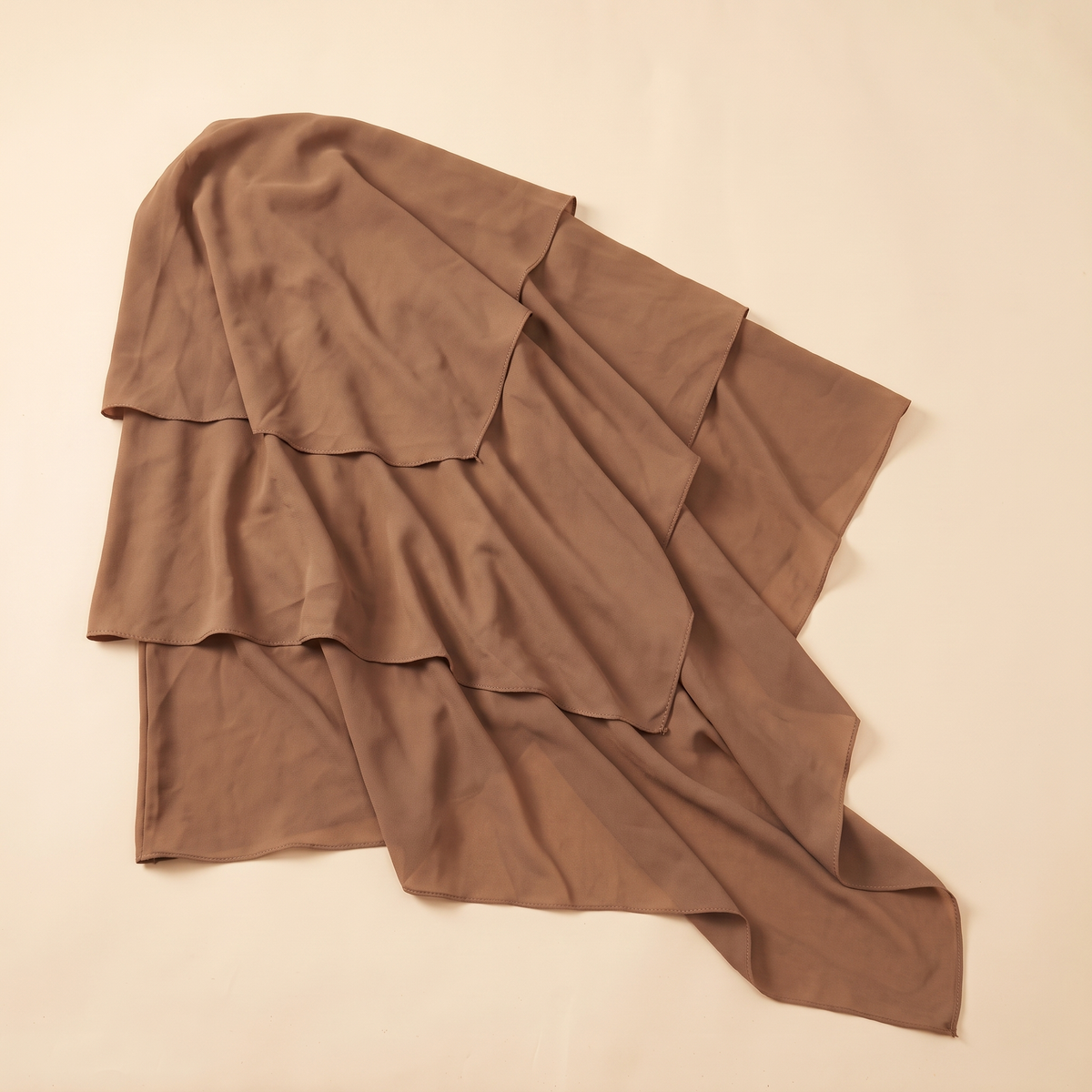 Overhead Khimar Prayer Scarf – Brown