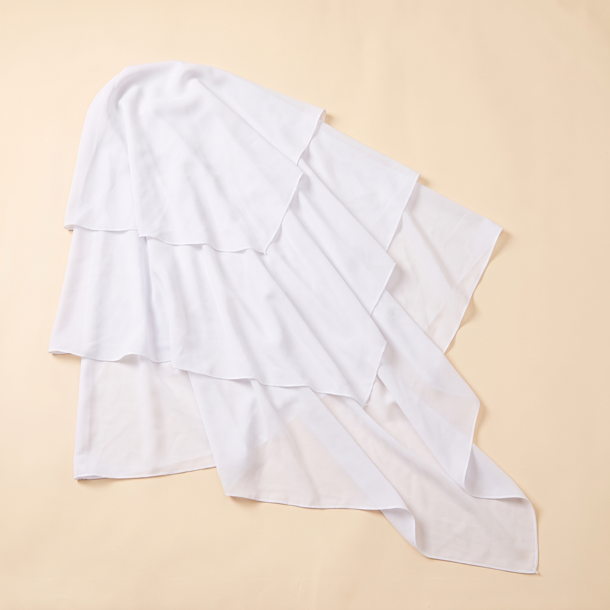 Overhead Khimar Prayer Scarf – White